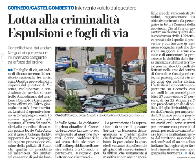 Immagine: 20220421 GDV 28 controlli straordinari sicurezza CV