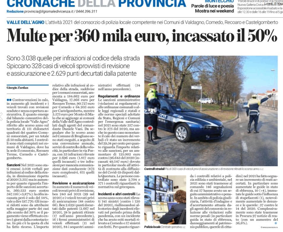 Immagine: 20220516 GDV rendiconto gestione 2021